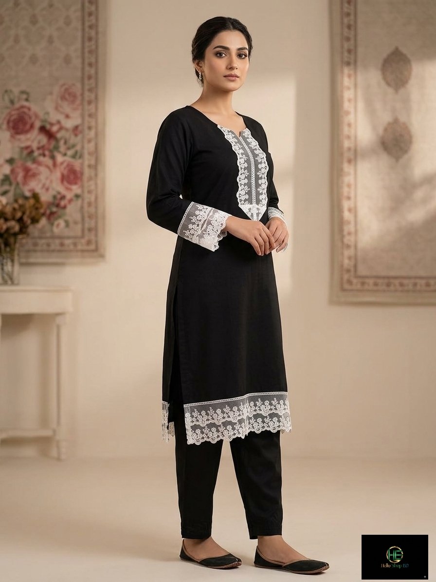 Premium Quality Chinese Fabric Three-Piece Set